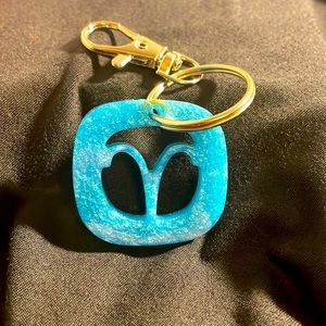 Aries astrology keychain ♈️